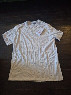 MIDA Undici Premium Cotton T-Shirt Men’s Size XL White Made in Italy NWT
